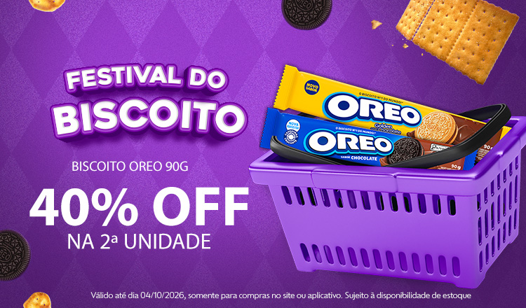 Biscoito Oreo 28 a 04/10